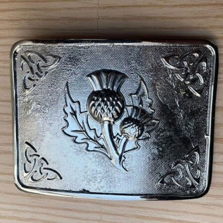 Thistle Kilt Belt Buckle