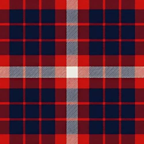 US Coast Guard tartan swatch