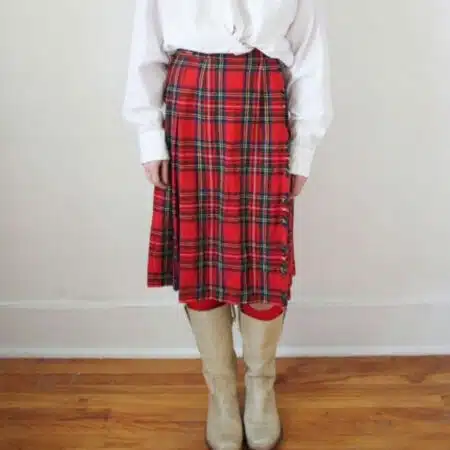 Women Royal Stewart Tartan Kilt