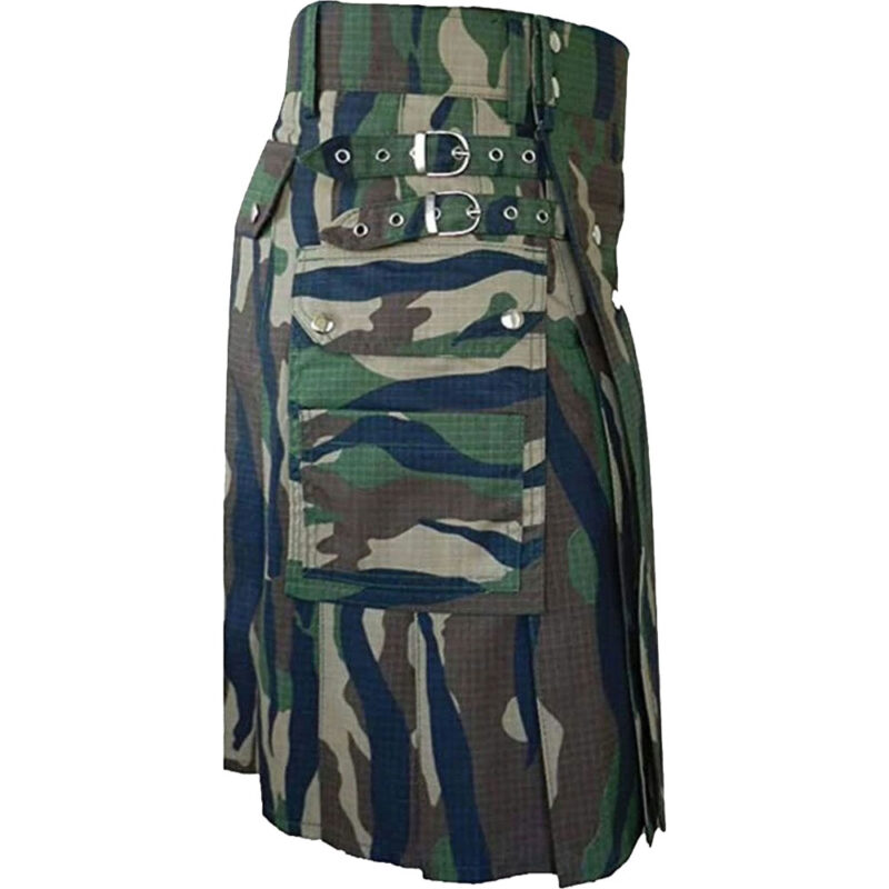 WoodLand Camouflage Kilt