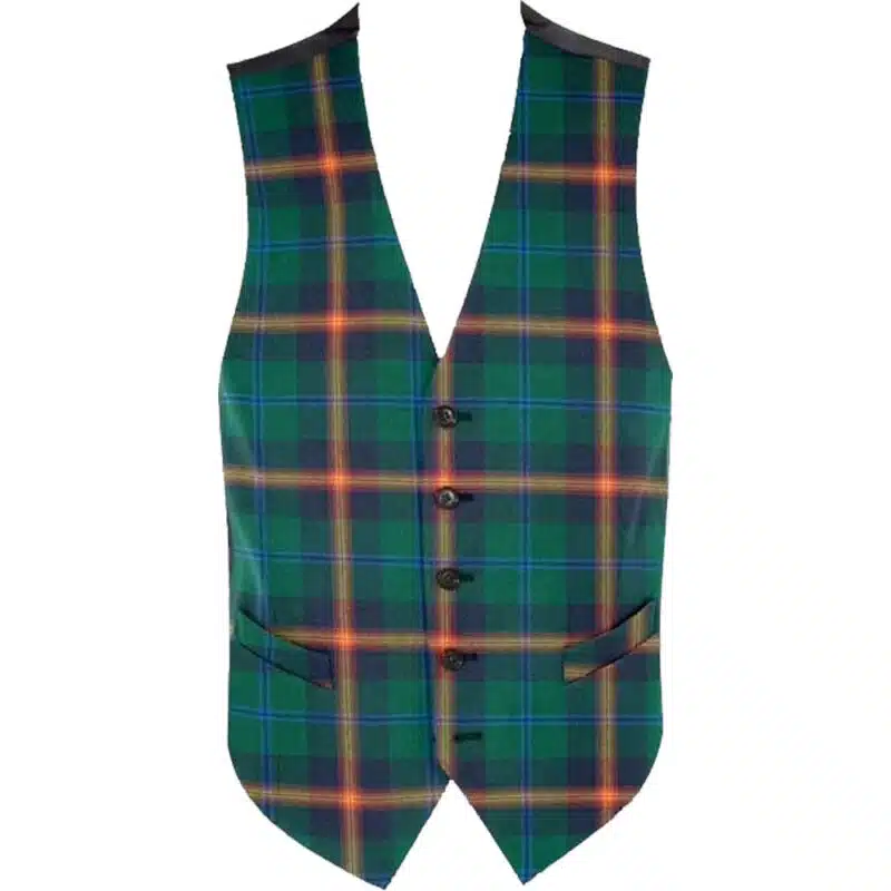 Young Modern Tartan Vest