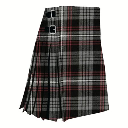 Clan Auld Lang Syne Grey Tartan Kilt