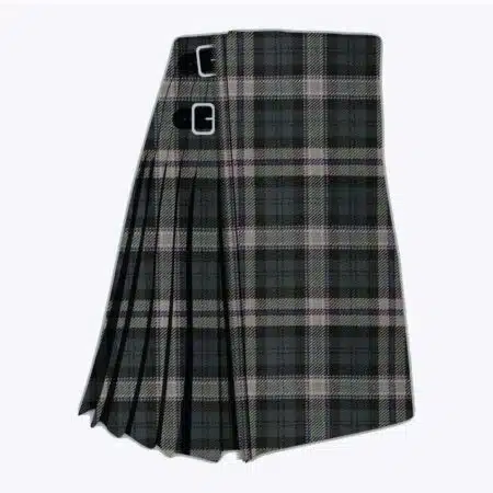 Black Scottish National Tartan Kilt