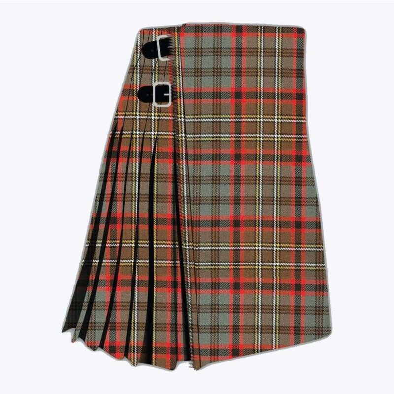 Clan Cunningham Hunting Weathered Tartan Kilt