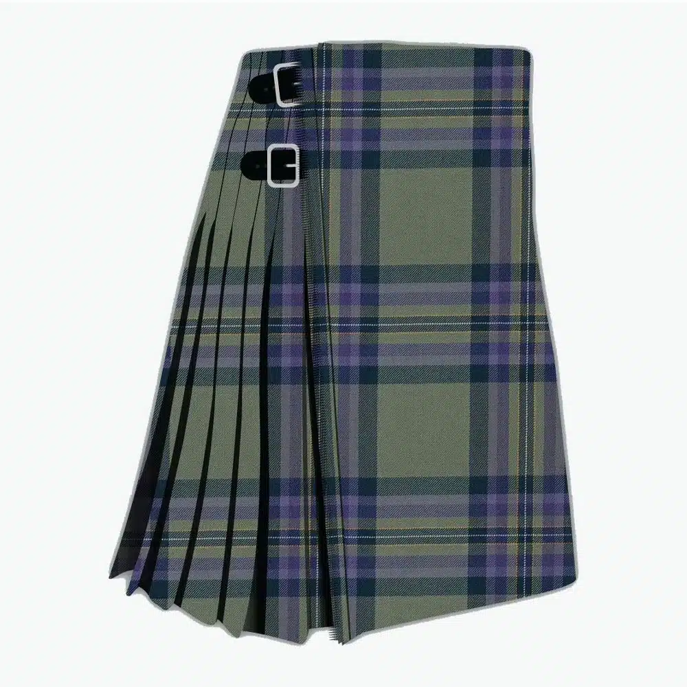 Clan Heather Isle Modern Tartan Kilt