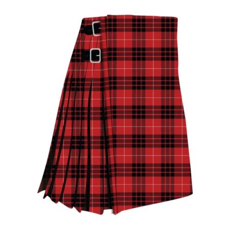 Clan Munro Black And Red Tartan Kilt