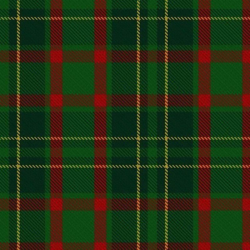 Clan Doyle tartan swatch