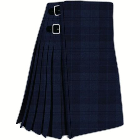 Douglas Dark Navy Tartan Kilt