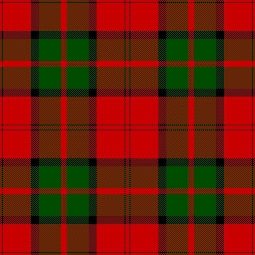 Dunbar tartan swatch