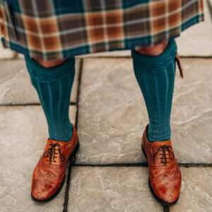 brown ghillie brogues