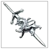 Rampant Lion Pin