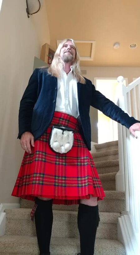 Royal Stewart Tartan Kilt