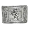 Silver Rampant Lion