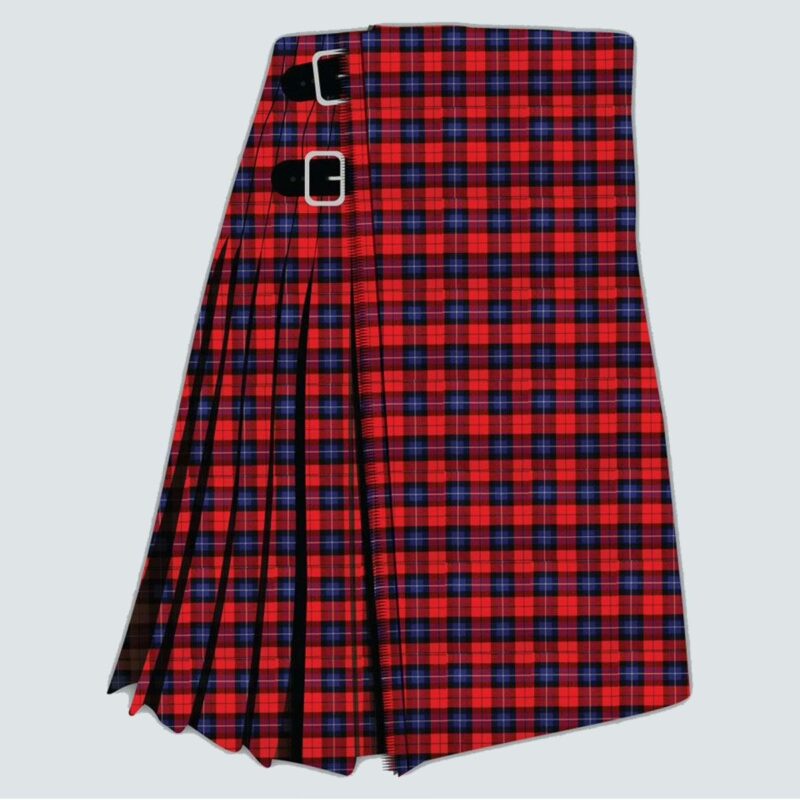 Baillie OF Pokemmet Red Tartan Kilt