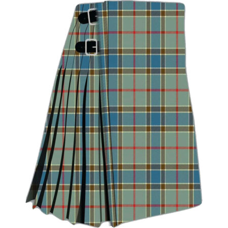 Balfour Blue Tartan Kilt