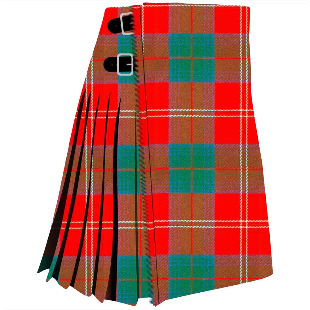 Chisholm Red Ancient Tartan Kilt