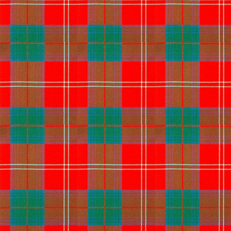 Chisholm Red Ancient Tartan