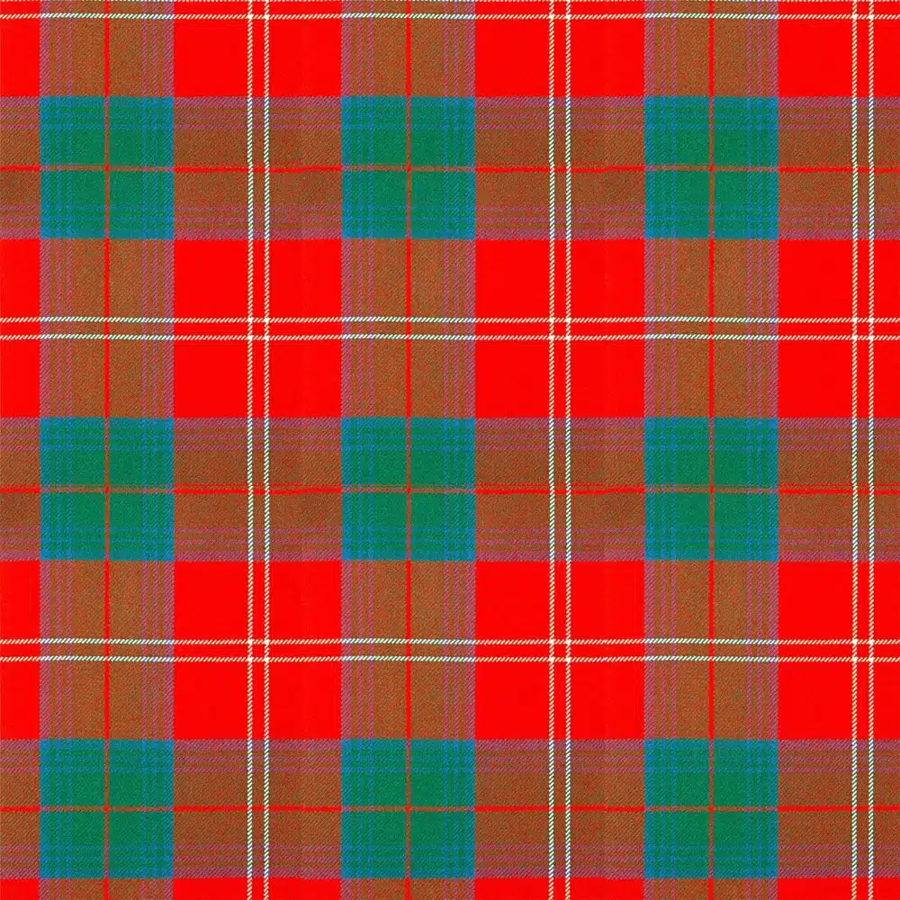 Chisholm Red Ancient Tartan