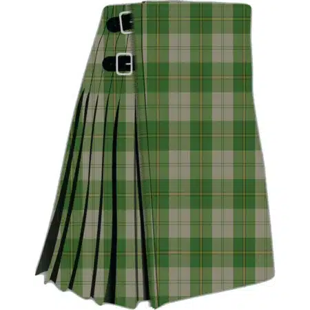 Cunningham Dress Green Dancers Tartan Kilt