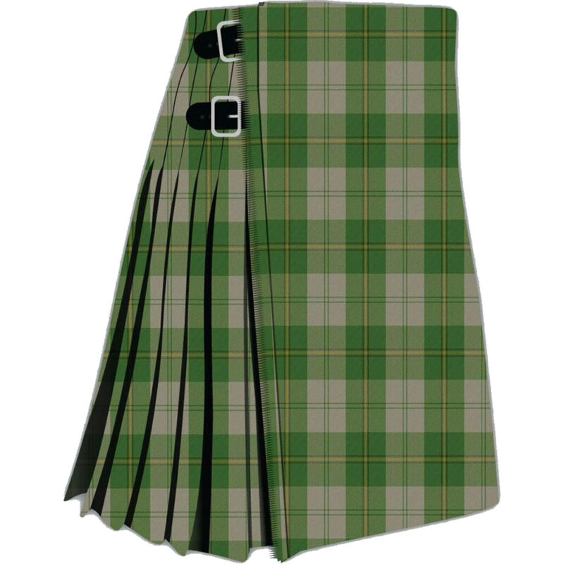 Cunningham Dress Green Dancers Tartan Kilt