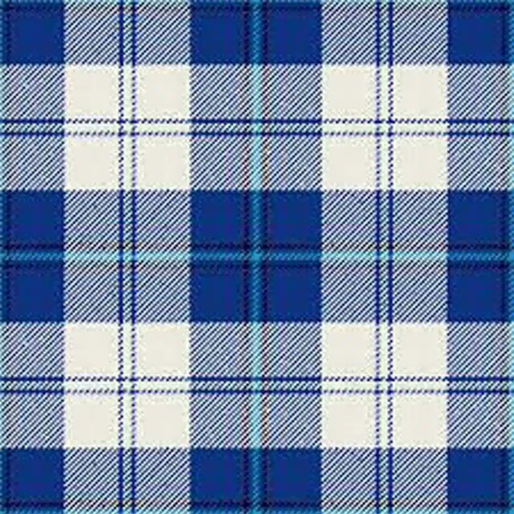 Cunningham Dress Royal Blue Tartan