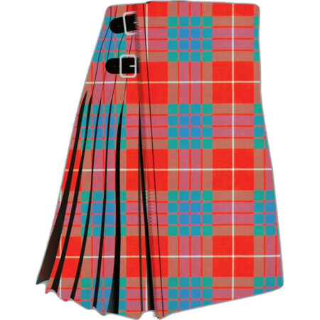 Fraser Red Modern Tartan Kilt