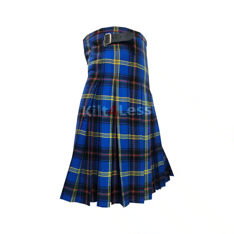 Grewar Tartan Box Pleated Tartan Kilt