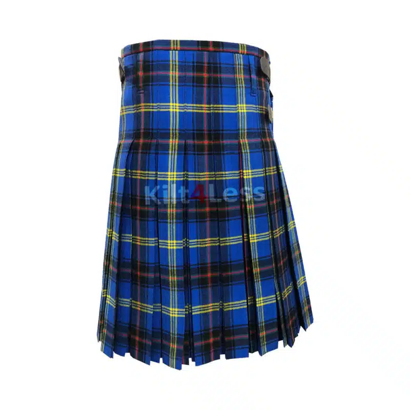 Grewar Tartan Box Pleated Tartan Kilt