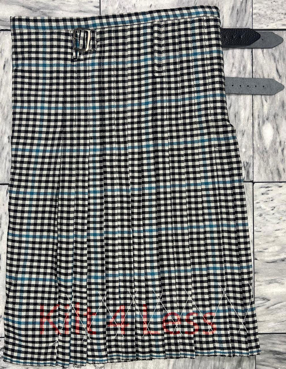 Haig Check Tartan Kilt