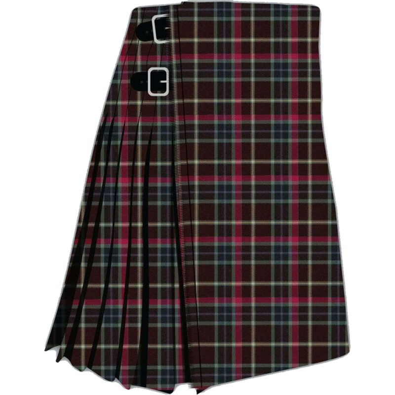 Jacobite Rebellion Modern Tartan Kilt