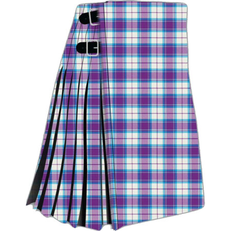 Longniddry Purple Tartan Kilt