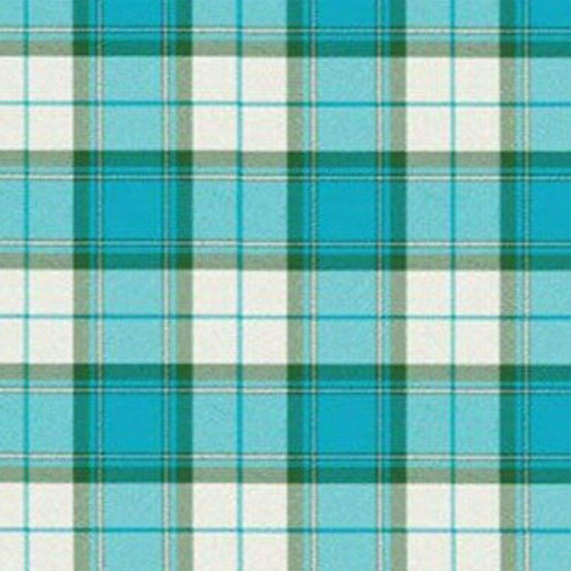 Longniddry Turquoise Tartan