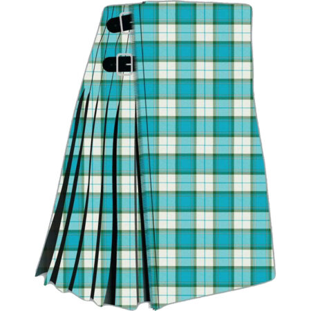 Longniddry Turquoise Tartan Kilt