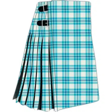 MacGregor Dress Turquoise Tartan Kilt