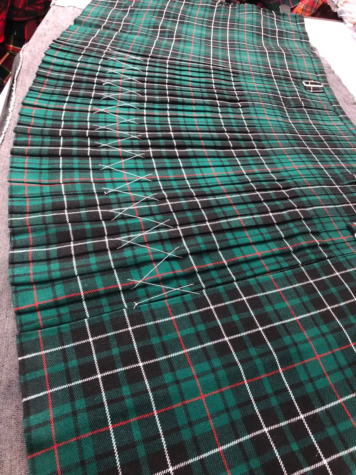 Macauley Hunting Modern Tartan Kilt