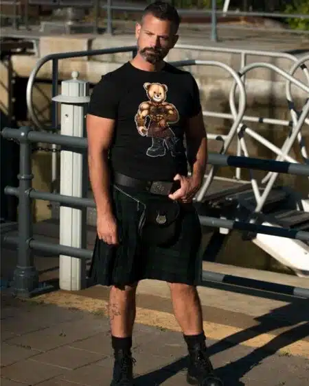 Black Watch Modern Tartan Kilt