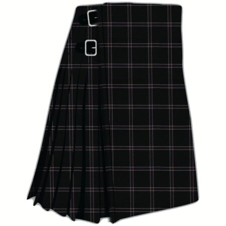 Dark Hebridean Purple Tartan Kilt