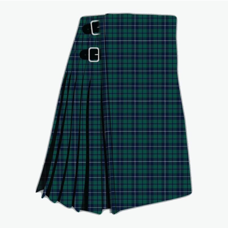 Douglas Green Tartan Kilt