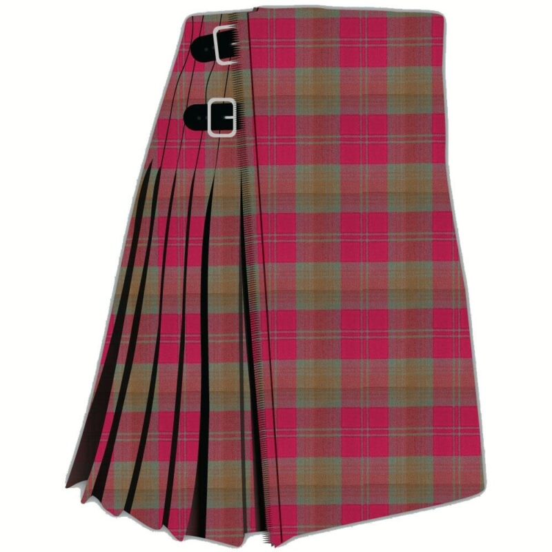 Lindsay Weathered Tartan Kilt