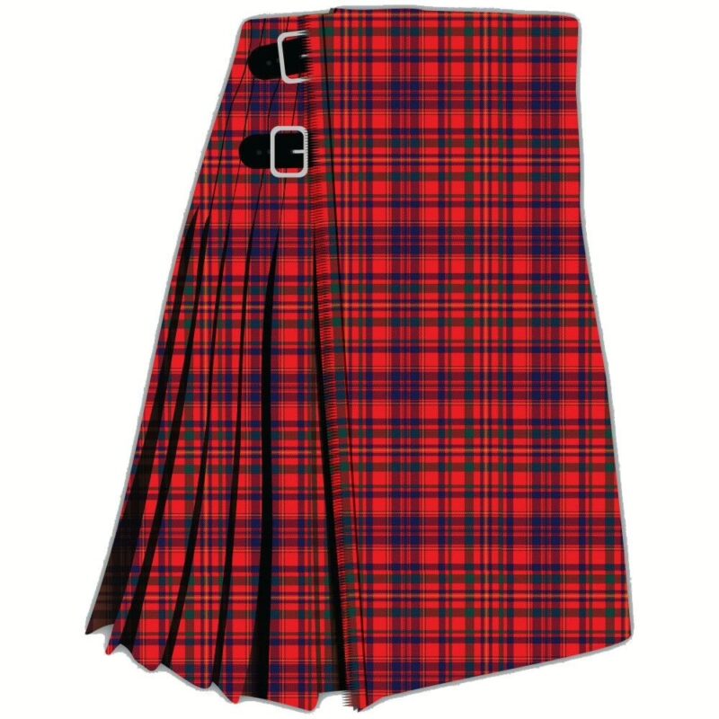 Macleod Red Modern Tartan Kilt