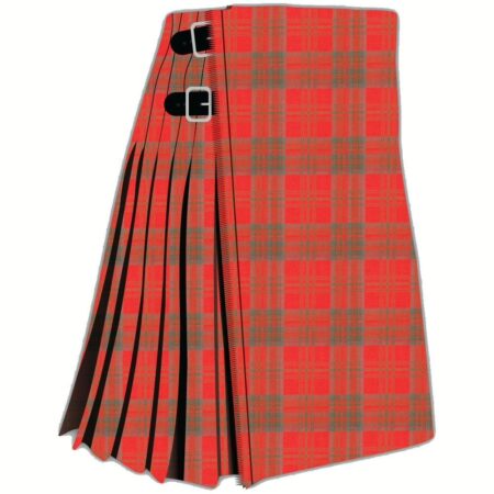 Matheson Red Weathered Tartan Kilt