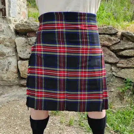Black Stewart Tartan Kilt