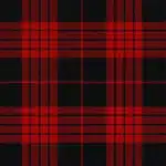 Cameron Black and Red Dress Modern