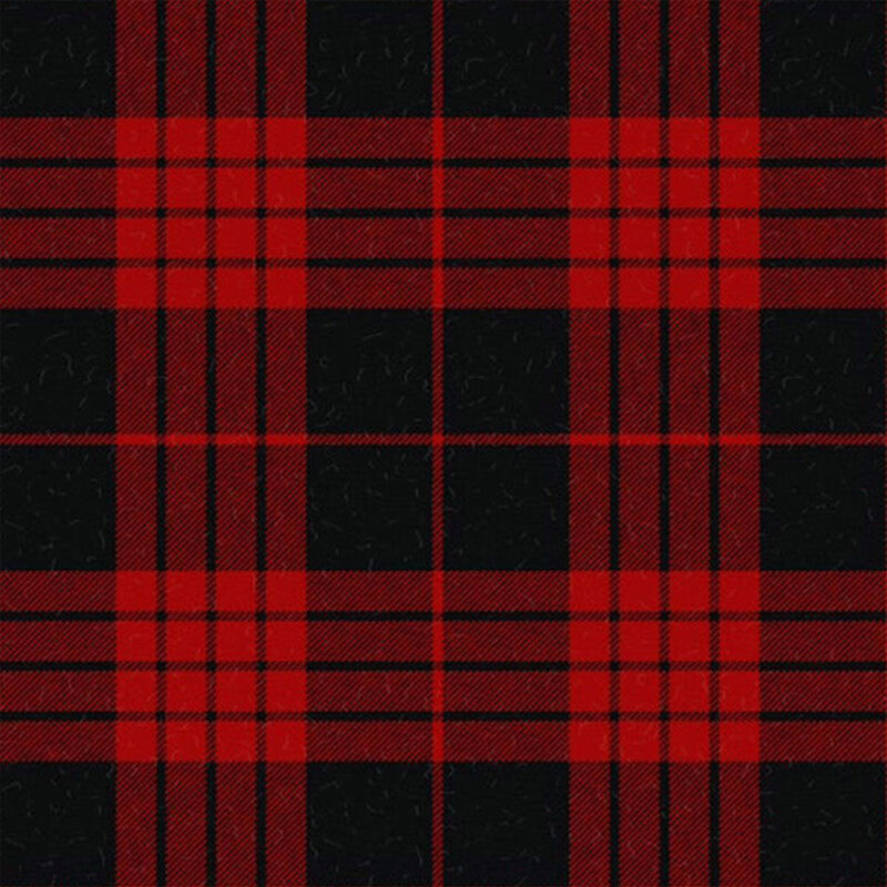 Cameron Black and Red Dress Modern Tartan