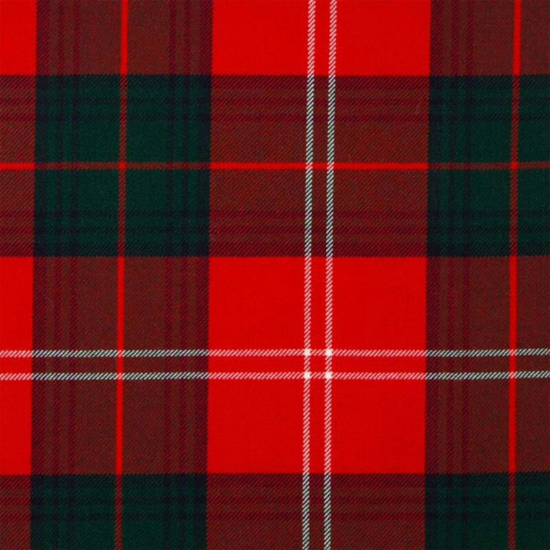 Chisholm Red Modern Tartan Kilt