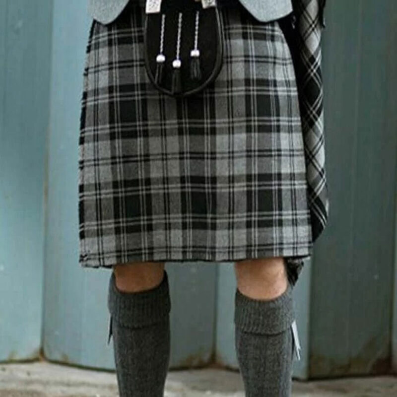 Douglas Grey Tartan Kilt