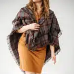 Matching Tartan Shawl (54" X 54")