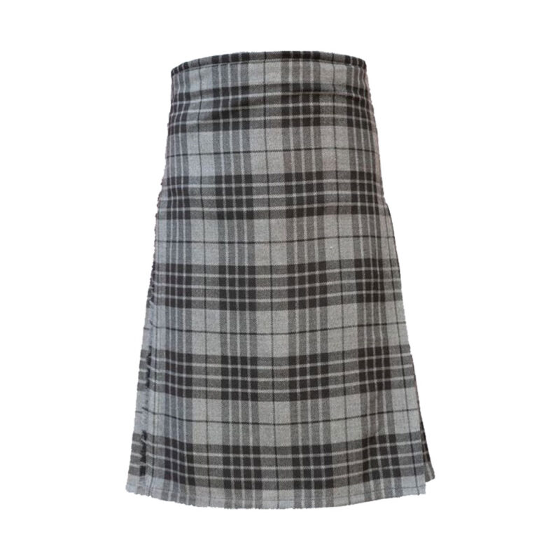 Grey Hamilton Modern Tartan Kilt