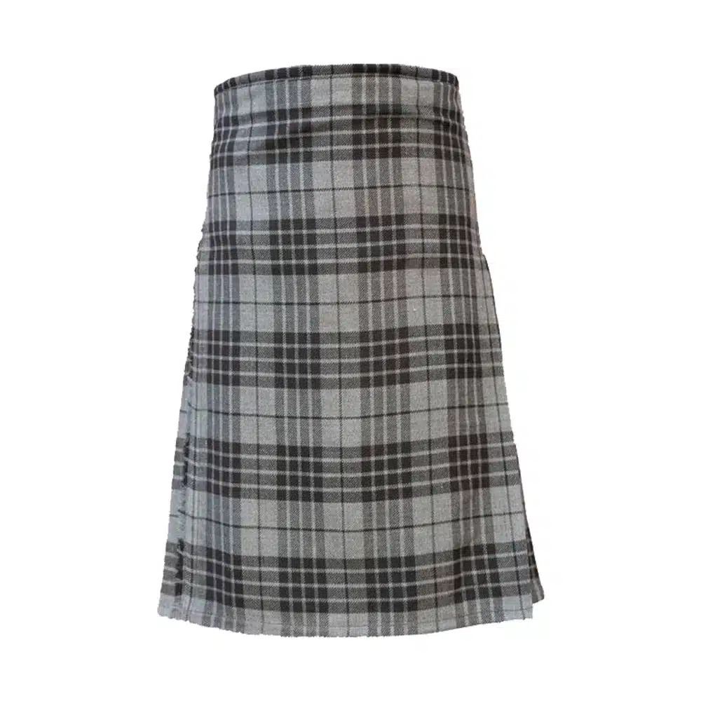 Grey Hamilton Modern Tartan Kilt