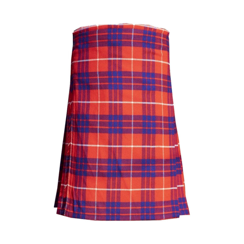 Hamilton Red Modern Tartan Kilt